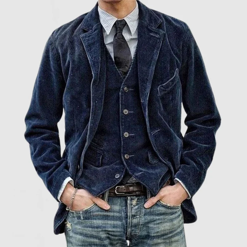 Hawkins™ | Vintage-Inspired Jacket and Vest Set
