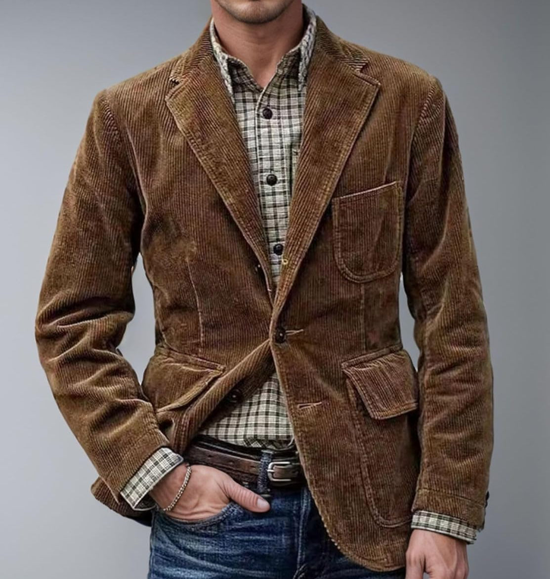 Hawkins™ | Vintage-Inspired Jacket and Vest Set